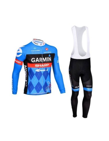 Ropa de ciclismo de invierno con tirantes Garmin: cómodo y funcional para tus entrenos