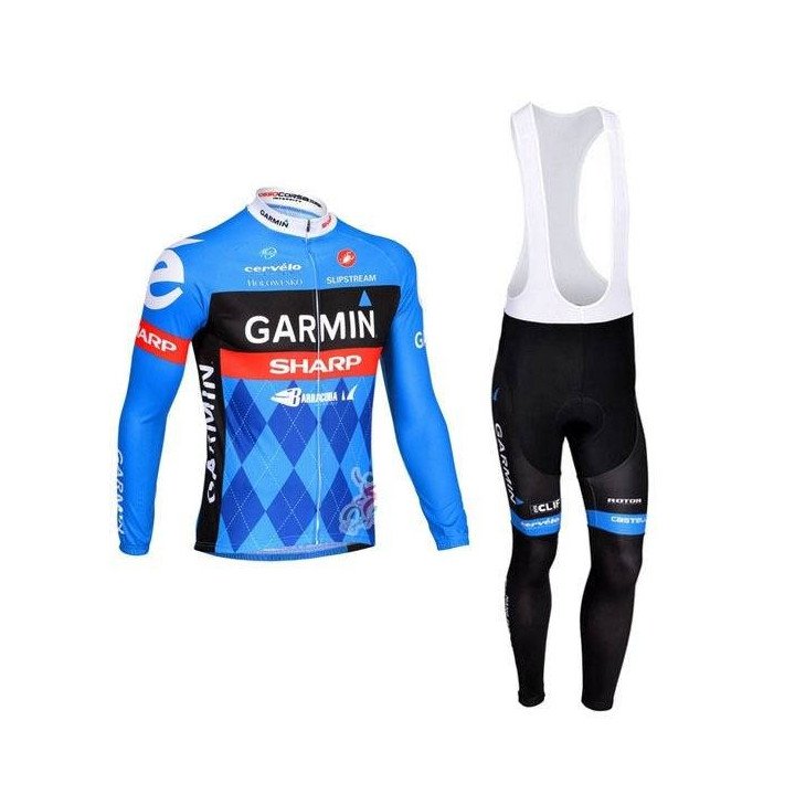 Ropa de ciclismo de invierno con tirantes Garmin: cómodo y funcional para tus entrenos