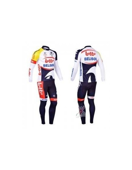 Ropa de ciclismo de invierno con tirantes Lotto: comodidad y estilo en cada pedalada