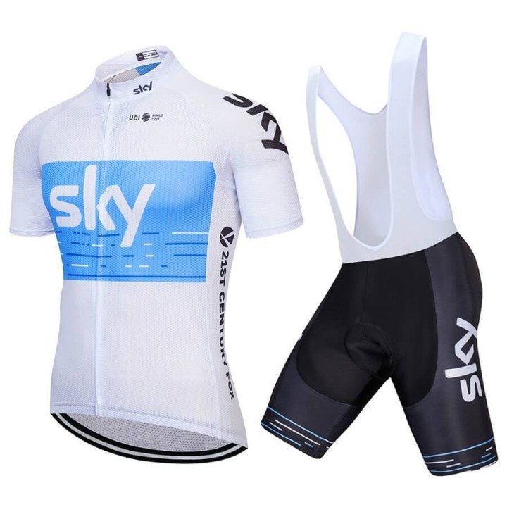 Ropa de ciclismo de verano con tirantes SKY para estar cómodo y fresco