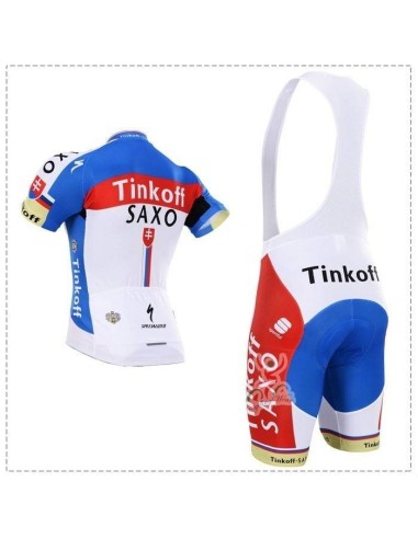 Ropa de ciclismo de verano con tirantes Saxo Bank al mejor precio