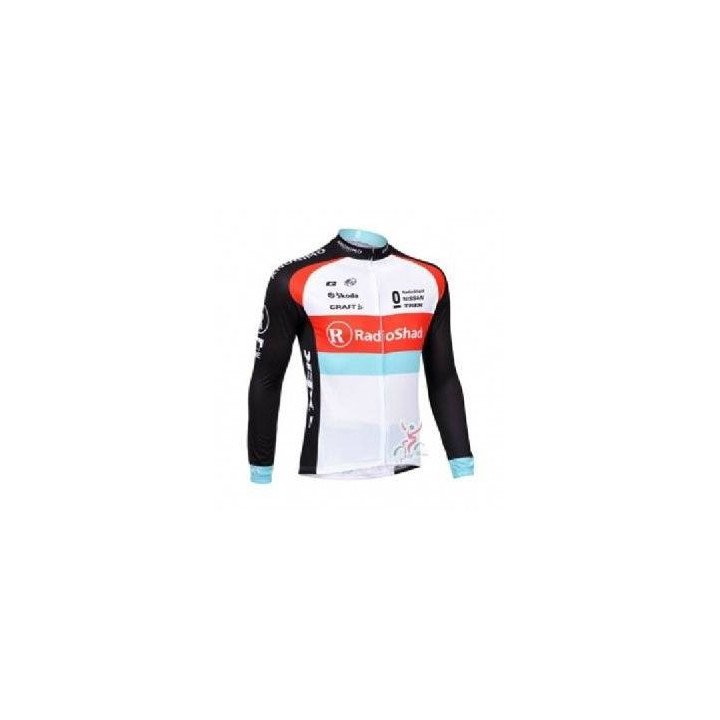 Maillot largo Radioshack para ciclistas que buscan comodidad y estilo