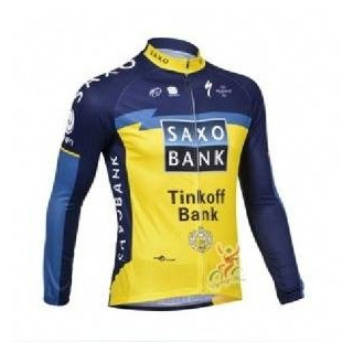Maillot largo Saxo Bank: comodidad y estilo para tus rutas en bici