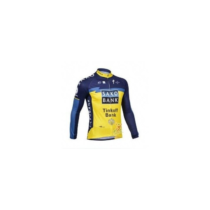Maillot largo Saxo Bank: comodidad y estilo para tus rutas en bici