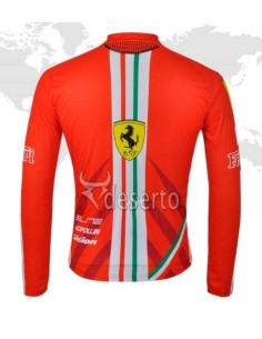 Maillot largo Ferrari: comodidad y estilo para ciclistas 2