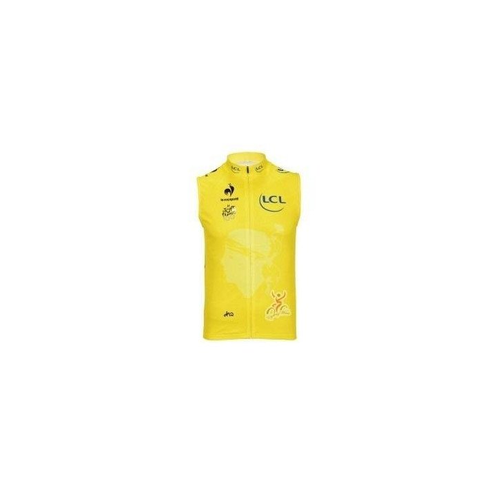 Maillot corto sin mangas ideal para ciclistas en el Tour de Francia