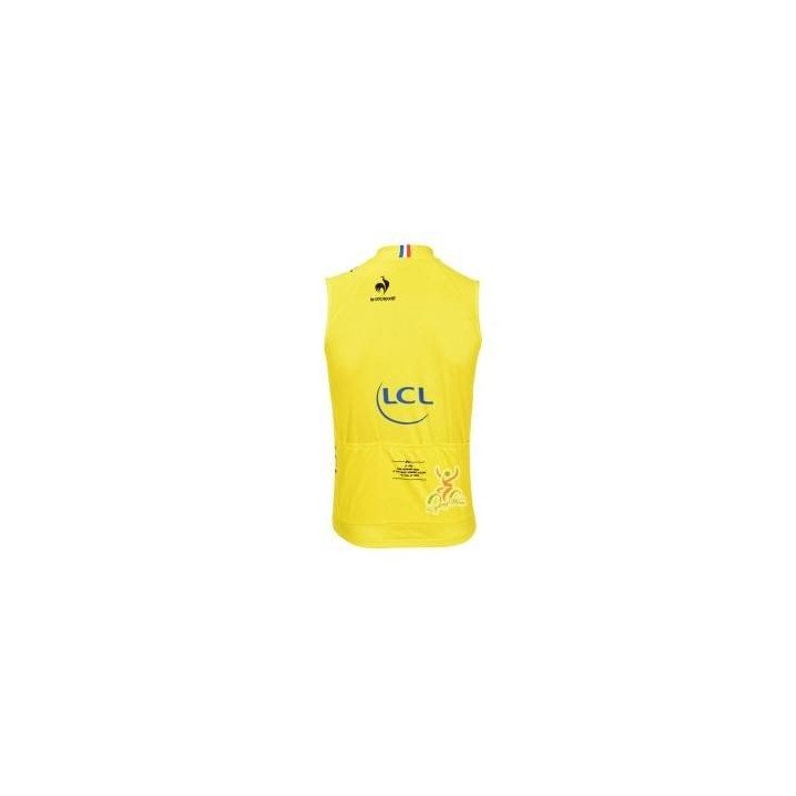 Maillot corto sin mangas ideal para ciclistas en el Tour de Francia