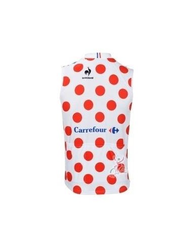 Maillot corto sin mangas para ciclistas en el Tour de Francia