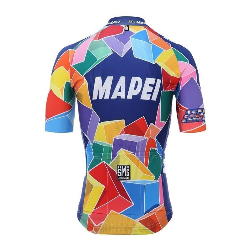 Maillot corto MAPEI para ciclistas que buscan comodidad y estilo
