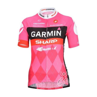 Maillot corto Garmin para ciclistas cómodos y frescos