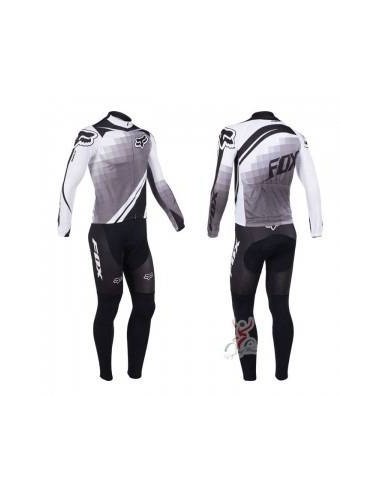 Ropa de ciclismo de invierno con tirantes Fox para estar cómodo en la bici