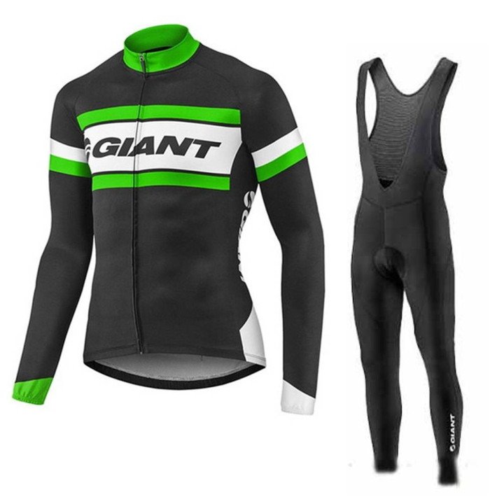 Ropa de ciclismo de invierno con tirantes Giant para estar cómodo y calentito