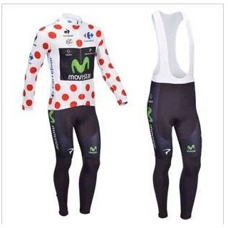 Conjunto de Ciclismo de Invierno Movistar: Cómodo y Estiloso
