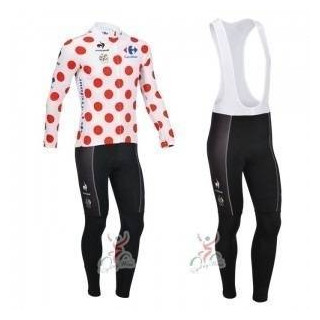 Ropa de ciclismo de invierno con tirantes para disfrutar del Tour de Francia