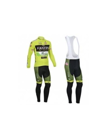 Ropa de ciclismo de invierno con tirantes Vini Fantini para pedalear cómodo