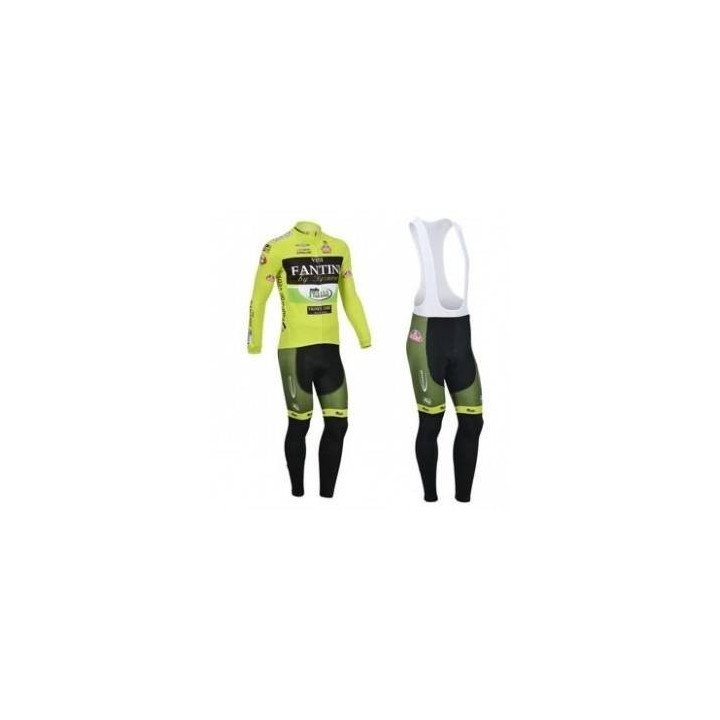 Ropa de ciclismo de invierno con tirantes Vini Fantini para pedalear cómodo