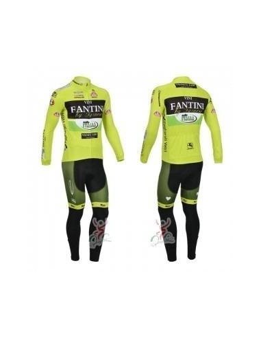 Ropa de ciclismo de invierno con tirantes Vini Fantini para pedalear cómodo
