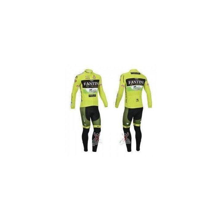 Ropa de ciclismo de invierno con tirantes Vini Fantini para pedalear cómodo
