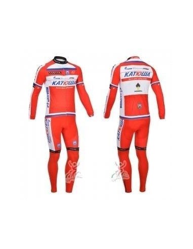 Ropa de ciclismo de invierno Katusha: comodidad y estilo para tus rutas