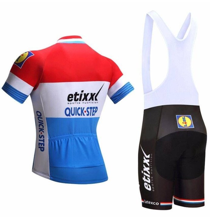 Ropa de Ciclismo de Verano Etixx Quick Step: Conjuntos Cortos a Buen Precio