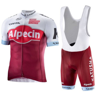 Ropa de ciclismo de verano KATUSHA ALPECIN para pedalear cómodo y fresco