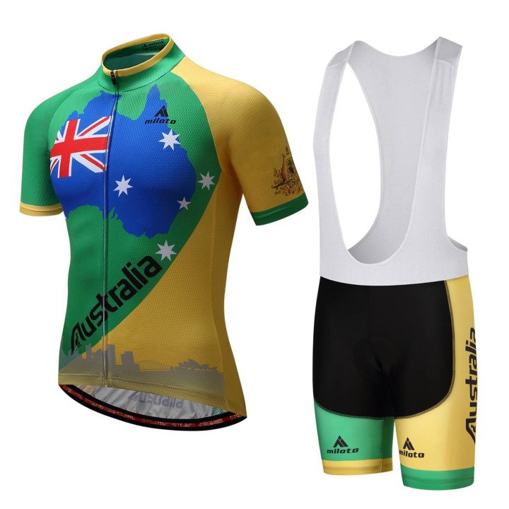Ropa de ciclismo de verano con tirantes Miloto Australia a buen precio