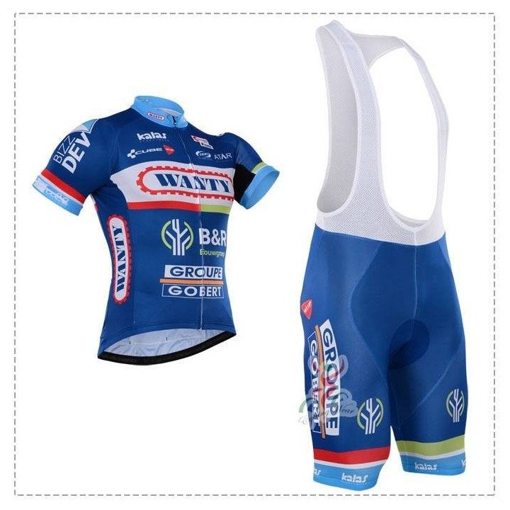 Ropa de Ciclismo de Verano con Tirantes Wanty para Estar Cómodo y Fresco