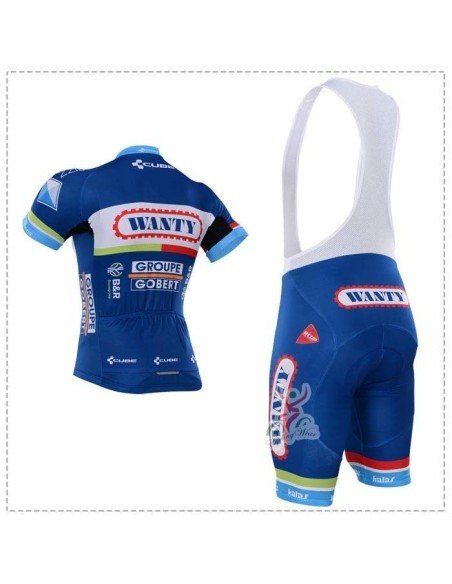 Ropa de Ciclismo de Verano con Tirantes Wanty para Estar Cómodo y Fresco