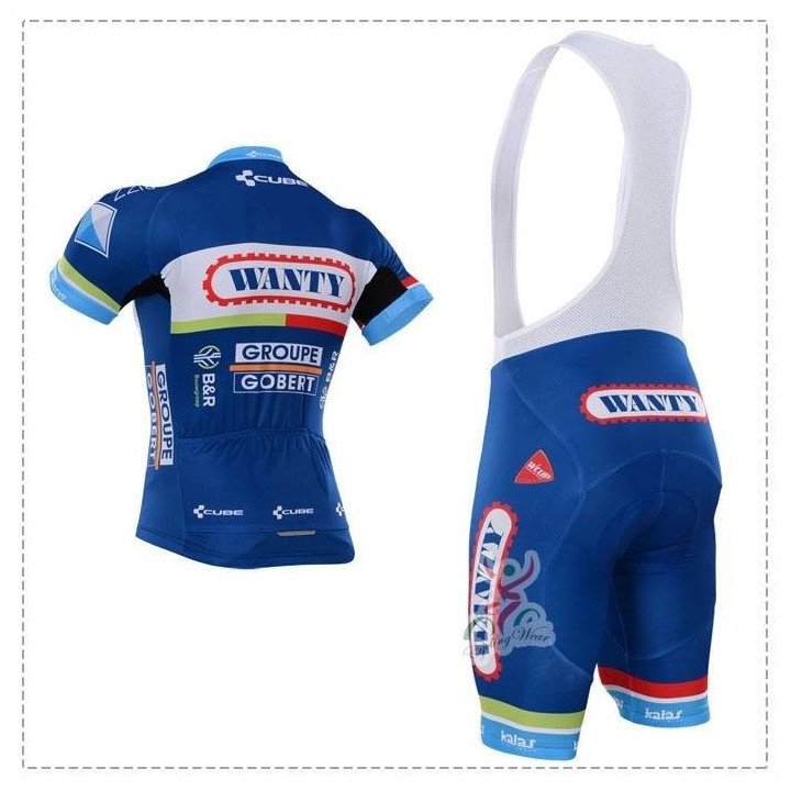 Ropa de Ciclismo de Verano con Tirantes Wanty para Estar Cómodo y Fresco