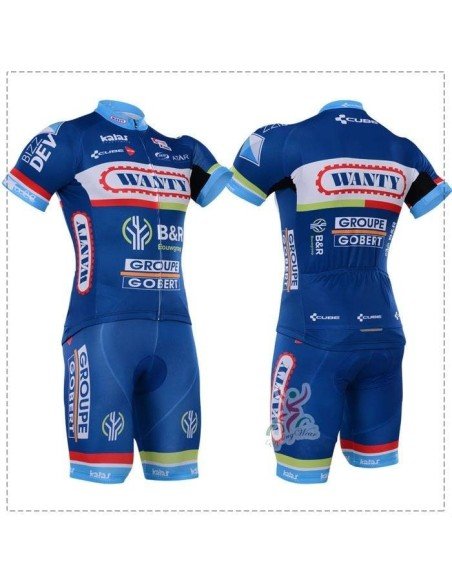 Ropa de Ciclismo de Verano con Tirantes Wanty para Estar Cómodo y Fresco