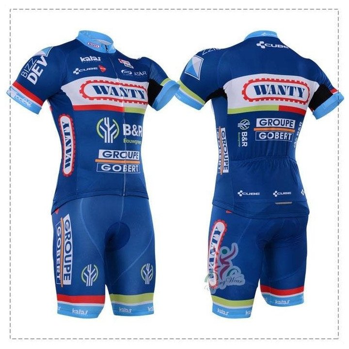 Ropa de Ciclismo de Verano con Tirantes Wanty para Estar Cómodo y Fresco