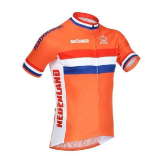 Maillot corto de ciclismo Rabobank, comodidad y estilo en la ruta