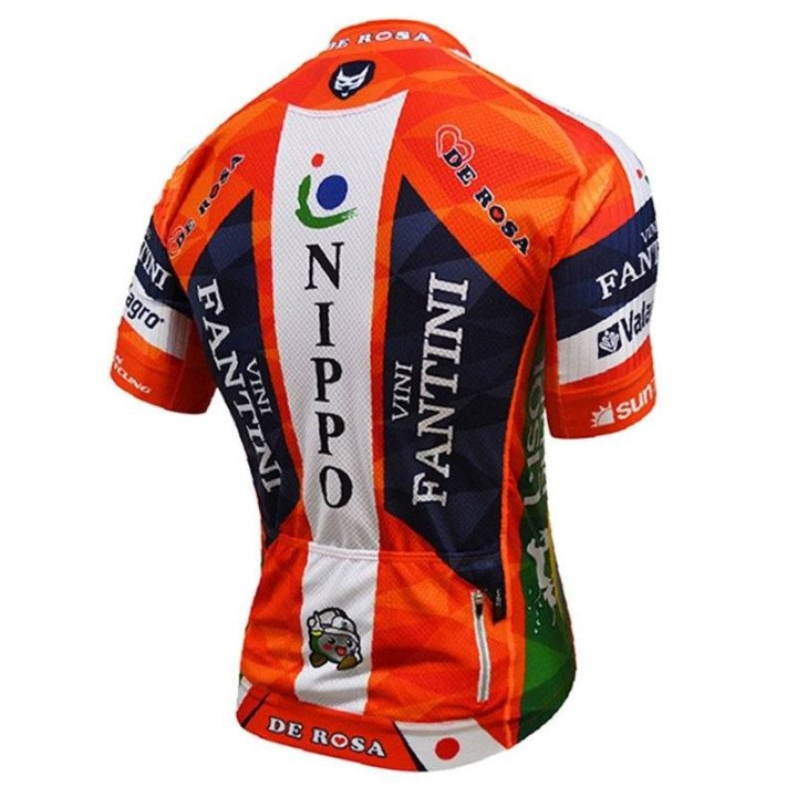Maillot corto NIPPO VINI FANTINI para ciclismo, comodidad y estilo en cada ruta