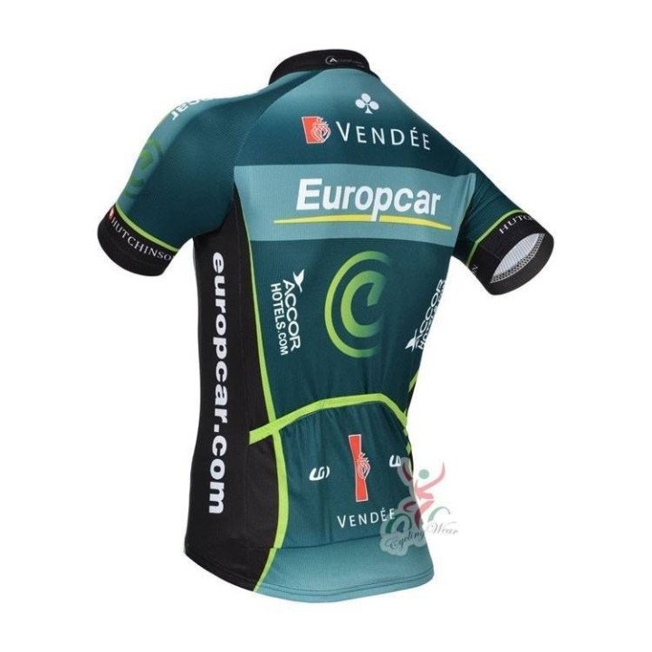 Maillot corto Europcar ideal para tus rutas en bici