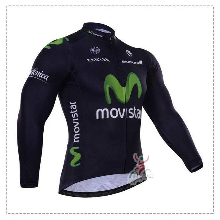 Maillot Ciclista Largo Movistar: comodidad y estilo para tus rutas