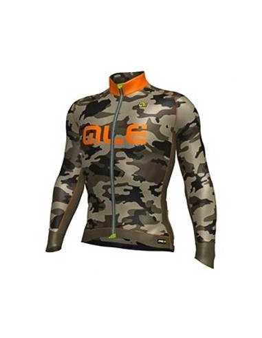 Ropa de ciclismo térmica ALE con tirantes para un pedalear cómodo