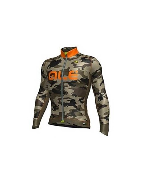 Ropa de ciclismo térmica ALE con tirantes para un pedalear cómodo