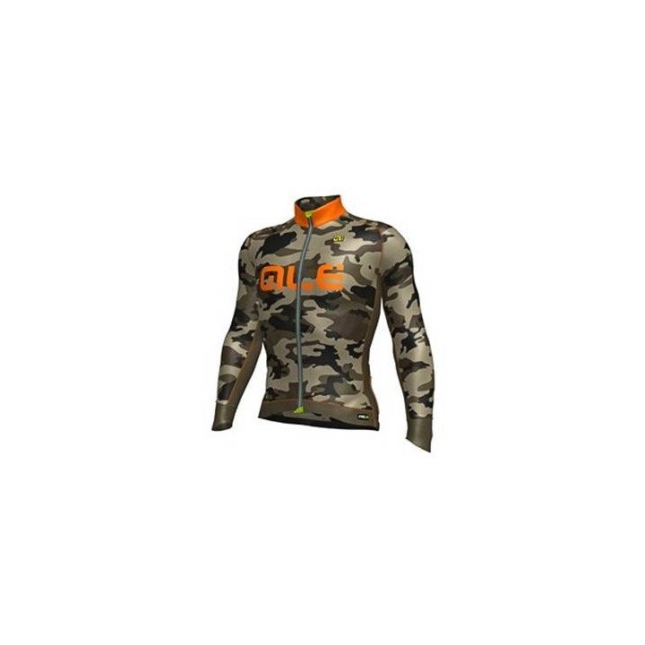 Ropa de ciclismo térmica ALE con tirantes para un pedalear cómodo