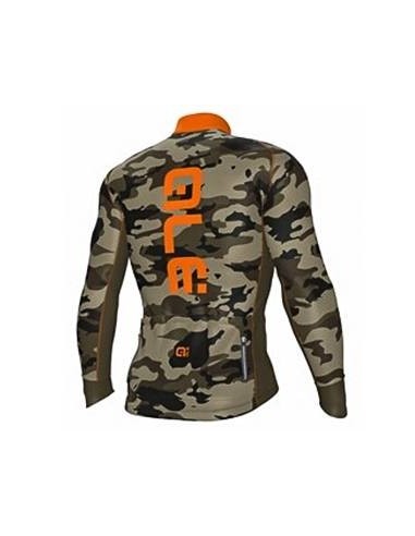 Ropa de ciclismo térmica ALE con tirantes para un pedalear cómodo