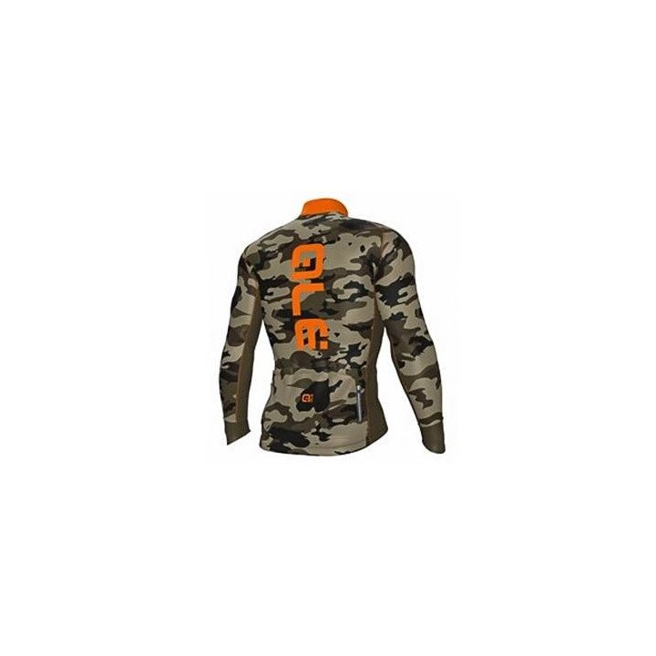 Ropa de ciclismo térmica ALE con tirantes para un pedalear cómodo