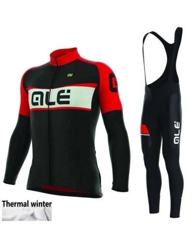 Ropa de ciclismo térmica ALE con tirantes para pedalear cómodamente