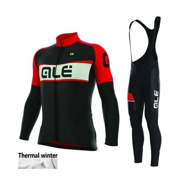 Ropa de ciclismo térmica ALE con tirantes para pedalear cómodamente