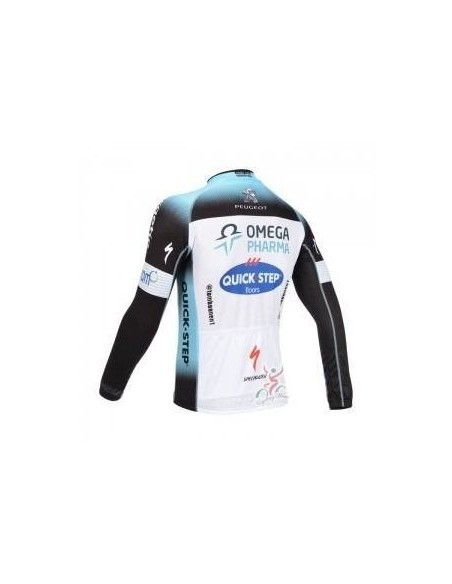 Ropa térmica de ciclismo Quick Step con tirantes para estar cómodo en tus rutas