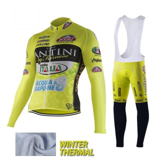 Ropa de ciclismo térmica Vini Fantini con tirantes para estar cómodo y a la moda