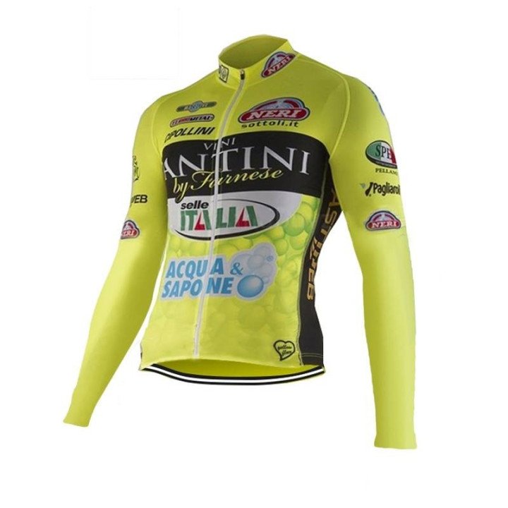 Ropa de ciclismo térmica Vini Fantini con tirantes para estar cómodo y a la moda