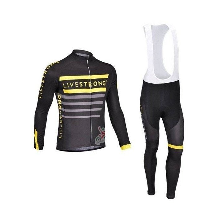 Ropa térmica de ciclismo Livestrong con tirantes para estar cómodo en tus rutas