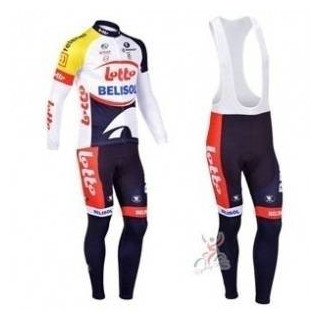 Ropa térmica de ciclismo Lotto con tirantes para tus rutas confortables