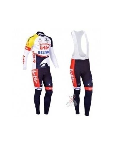 Ropa térmica de ciclismo Lotto con tirantes para tus rutas confortables