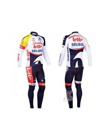 Ropa térmica de ciclismo Lotto con tirantes para tus rutas confortables
