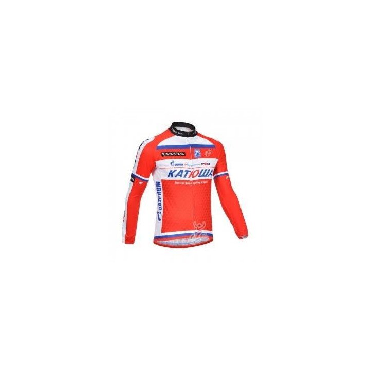 Ropa térmica Katusha para ciclismo con tirantes, cómoda y de calidad